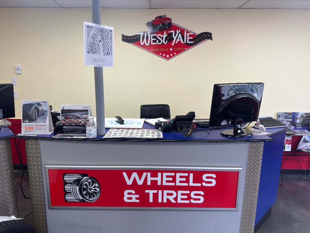 West Yale tires and wheels